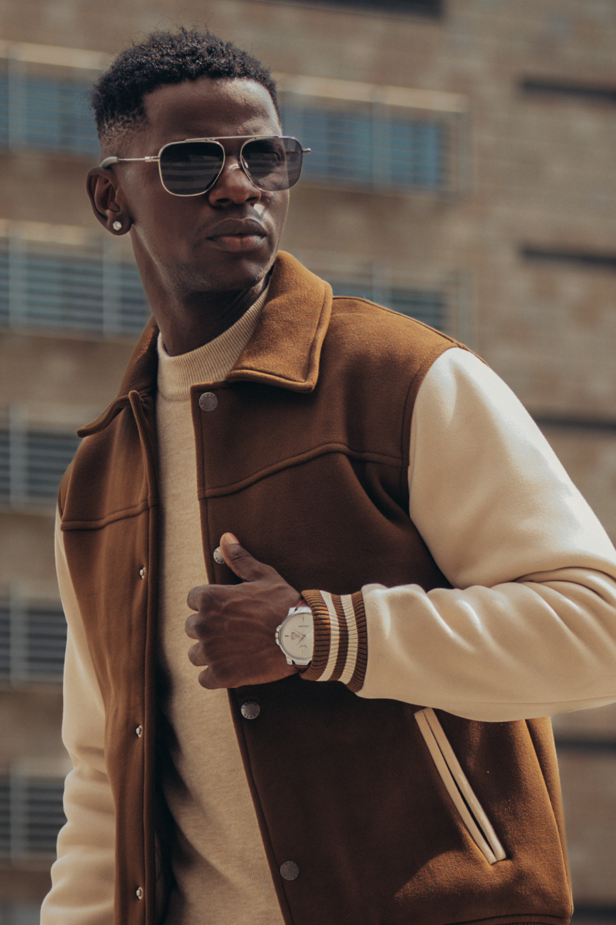 Doria Chocolate Brown Varsity