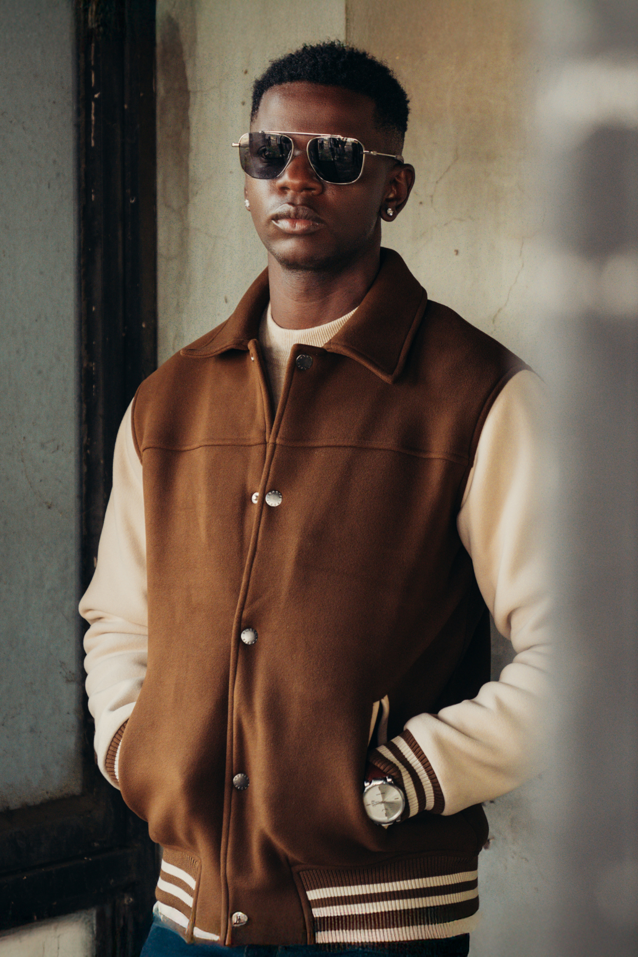 Doria Chocolate Brown Varsity