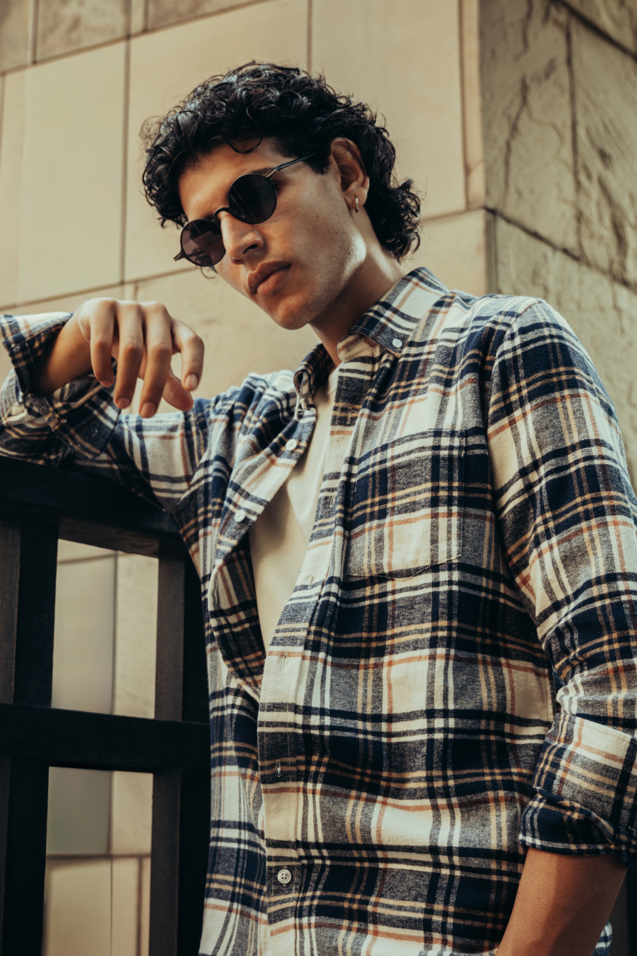 Hudson Brushed Long Sleeve Shirt