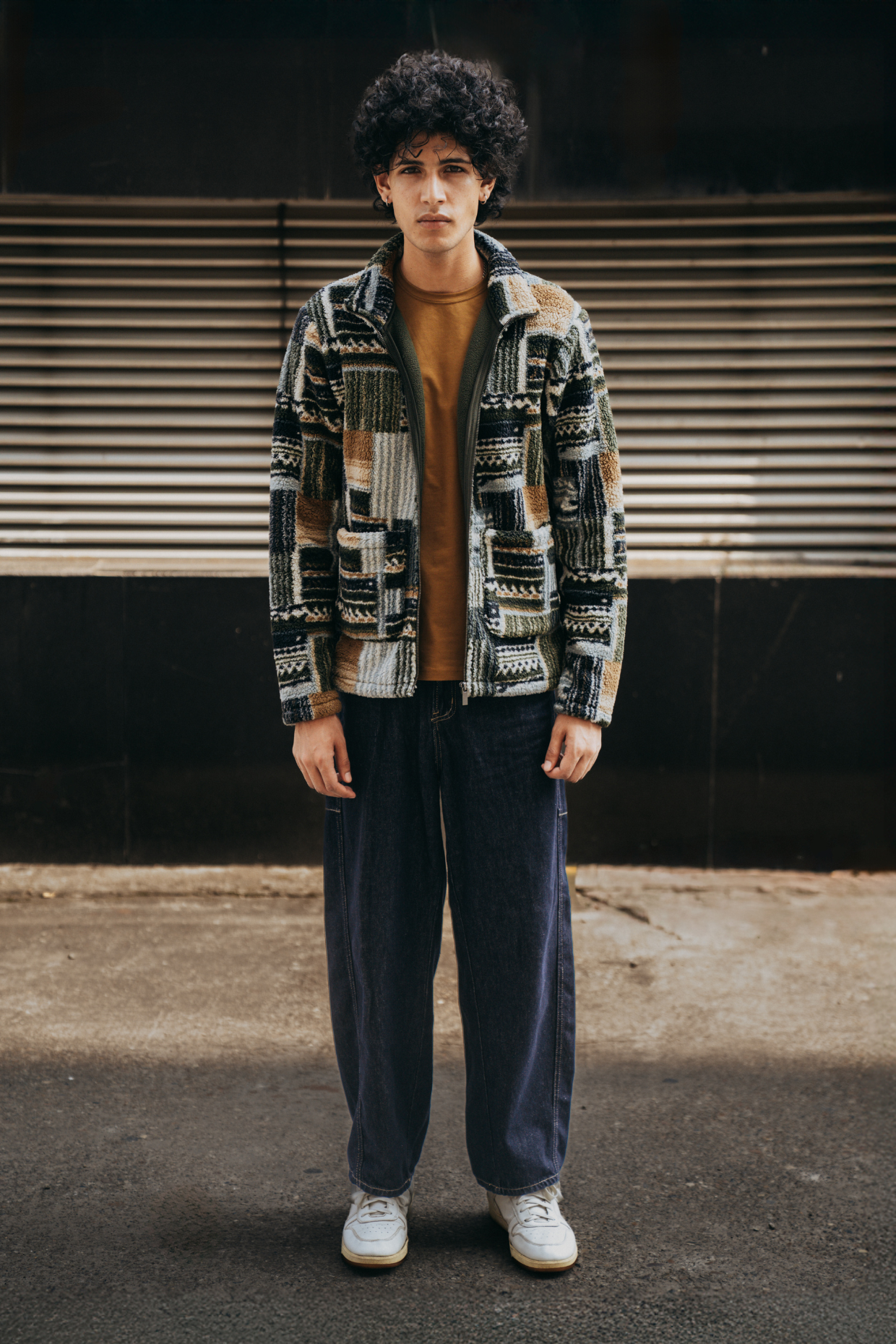 Milo Bonded Zip Up Sweatshirt